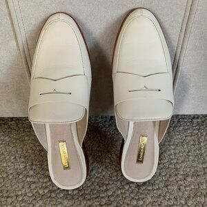 Louise Et Cie Ivory Slide Mules